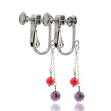 925 Silver Earring Clip Findings Adjustable Trays