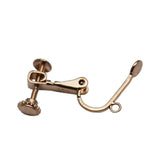 925 Silver Earring Clip Findings Adjustable Trays