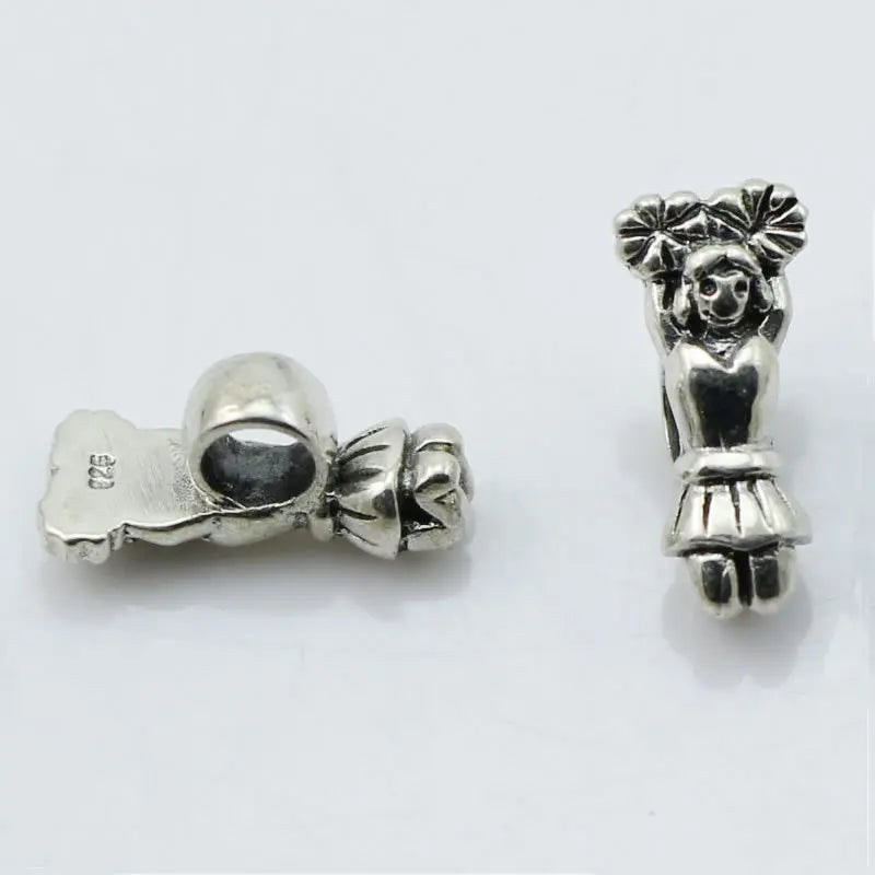 925 Silver European Beads for Bracelets Necklace ID1511