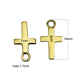 925 Silver Cross Charms for DIY Jewelry Making