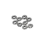 925 Thai Silver Spacer Beads Antique Silver DIY Bracelet Making
