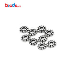 925 Thai Silver Spacer Beads Antique Silver DIY Bracelet Making