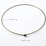 Brass Necklace 122mm Inner Diameter 125mm Outer Diameter Nickel Lead Safe