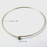 Brass Necklace 122mm Inner Diameter 125mm Outer Diameter Nickel Lead Safe