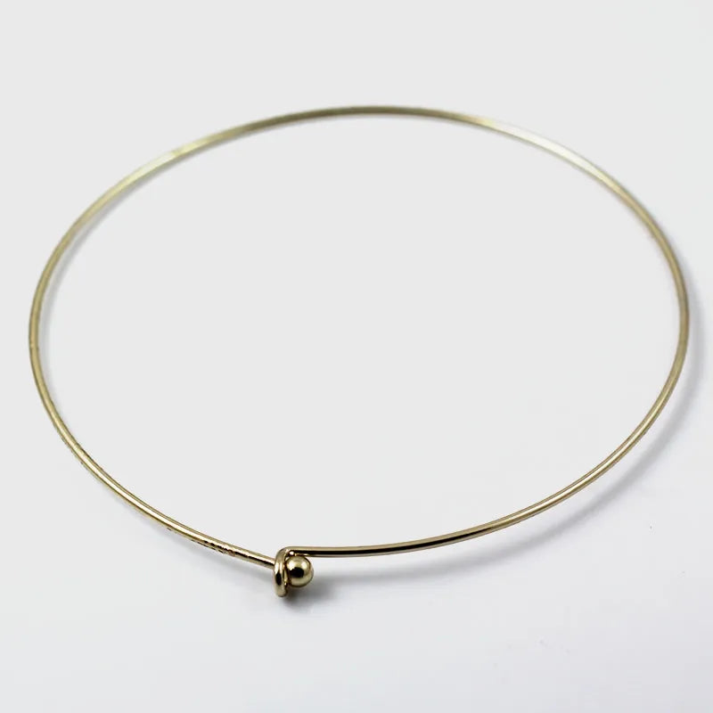 Brass Necklace 122mm Inner Diameter 125mm Outer Diameter Nickel Lead Safe