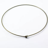 Brass Necklace 122mm Inner Diameter 125mm Outer Diameter Nickel Lead Safe