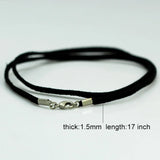 Velvet Rope Round Necklace Choker 17inch DIY