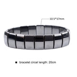 Adjustable Hematite Bracelet Essential Oils Diffuser