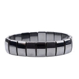 Adjustable Hematite Bracelet Essential Oils Diffuser