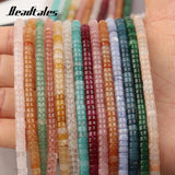 Natural Stone Spacer Beads for Jewelry Making DIY Bracelet Accessories