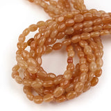 6x8mm Multicolor Natural Stone Beads Egg Shape Spacer Stone Beads