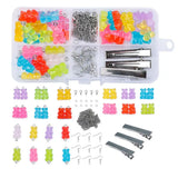 Bear Charm Accessories Set DIY Jewelry Making Kit Tool