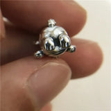 Bear Doll Charm Bead Bracelet 925 Sterling Silver