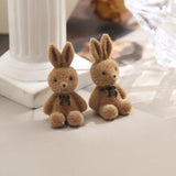 Korea Silver Bear Earrings for Women Girls