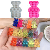 Bear Epoxy Resin Mold Jewelry Pendant Casting Silicone Mould DIY Crafts