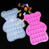 Bear Epoxy Resin Mold Jewelry Pendant Casting Silicone Mould DIY Crafts