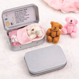 Bear Plush Toys Card Box Kids Children Gift Mini Bubble Bear