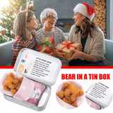 Bear Plush Toys Card Box Kids Children Gift Mini Bubble Bear