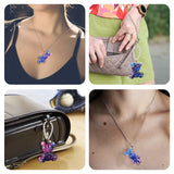 Bear Rabbit Silicone Mold for DIY Keychain Pendant Charms