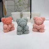 Bear Shaped Silicone DIY Moulds for Soap, Candle, Chocolate