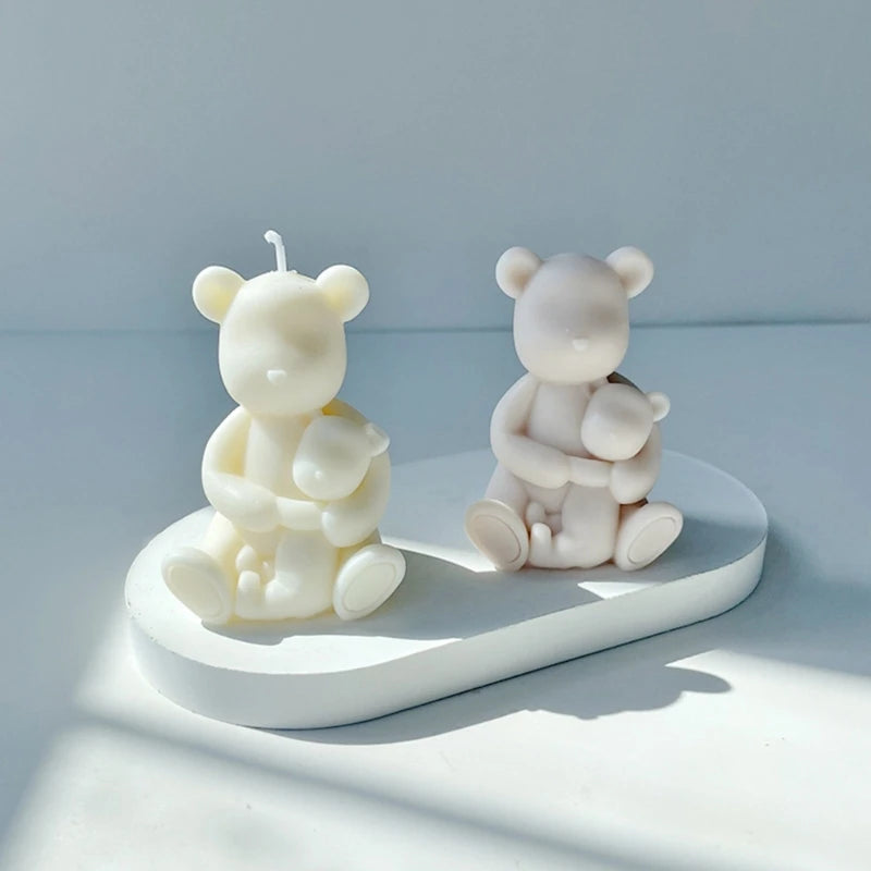 Bear Silicone Molds for Candle Soap Making