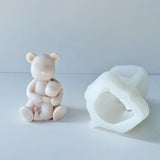 Bear Silicone Molds for Candle Soap Making