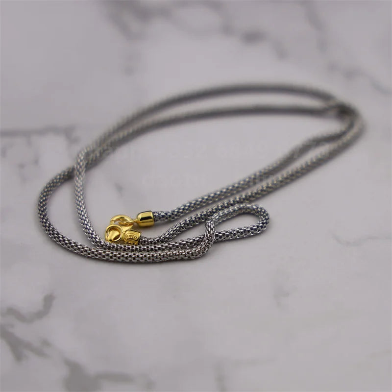 Bear Touses 925 Silver Diamond Pendant Love Necklace Jewelry