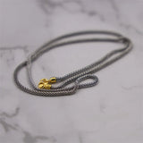 Bear Touses 925 Silver Diamond Pendant Love Necklace Jewelry