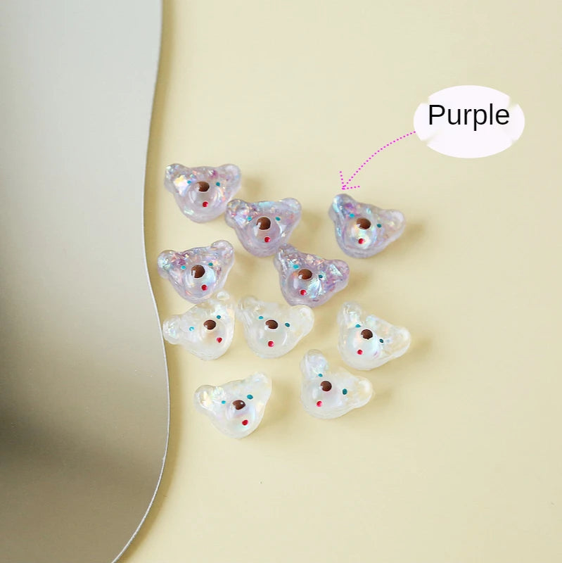 Resin Earring Patch DIY Accessory Material