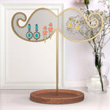 Beard Earring Display Rack Jewelry T Bar Stand Hanging Holder