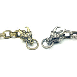 Beast Dragon Bracelet Antique Dragon Scale Chains Vintage Punk Men Bangle