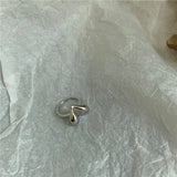 Beating Heart Ring for Children - Silver