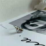 Beating Heart Ring for Children - Silver