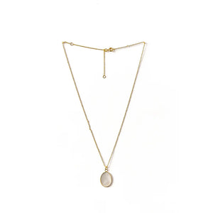 18K Shellfish Pendant Necklace for Women