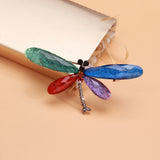 Dragonfly Brooch 7 Colors Ladies Jewelry Wedding Party Insect Accessories