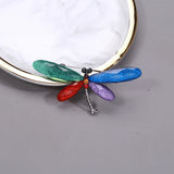 Dragonfly Brooch 7 Colors Ladies Jewelry Wedding Party Insect Accessories