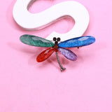 Dragonfly Brooch 7 Colors Ladies Jewelry Wedding Party Insect Accessories