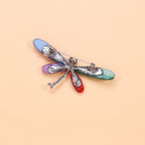 Dragonfly Brooch 7 Colors Ladies Jewelry Wedding Party Insect Accessories