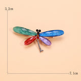 Dragonfly Brooch 7 Colors Ladies Jewelry Wedding Party Insect Accessories