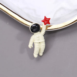 Beaut&Berry Astronaut Brooch Jewelry Ladies Brooch