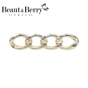 Beaut&Berry Chain Brooch & Silver 2 Office Accessories