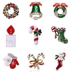 Christmas Shoes, Hats, Gloves, Bells, Canes, Angel Brooches