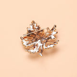 Maple Leaf Brooch 2 Colors Women's Jewelry