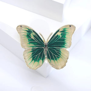 Butterfly Lady Brooch 4-Color Wedding Party Gift Pin
