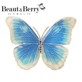 Butterfly Lady Brooch 4-Color Wedding Party Gift Pin