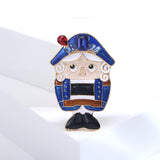 Beaut&Berry Dripping King Lady Brooch Wedding Celebration Gift Pin