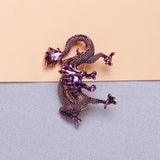 Enamel Flying Dragon Brooch for Women Unisex - Pride Dragon Pin