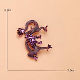 Enamel Flying Dragon Brooch for Women Unisex - Pride Dragon Pin