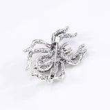 Beaut&Berry Halloween Rhinestone Spider Brooch 2 Colors