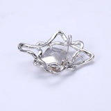 Beaut&Berry Glass Brooch Wedding Party Pin Office Accessory